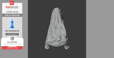 Gnathovorax Skull - Skull Replica STL
