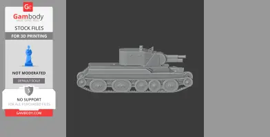 BT-42 - Tank Model STL