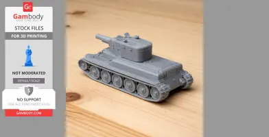 BT-42 - Tank Model STL