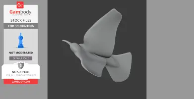 Arabian sunbird - Prehistoric Animal STL