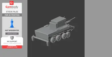 BTR-22 - Tank Model STL