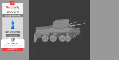 BTR-22 - Tank Model STL