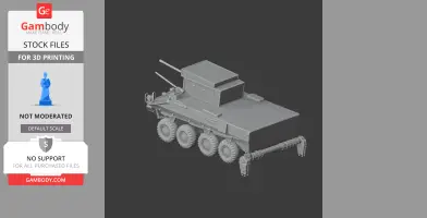 BTR-22 - Tank Model STL
