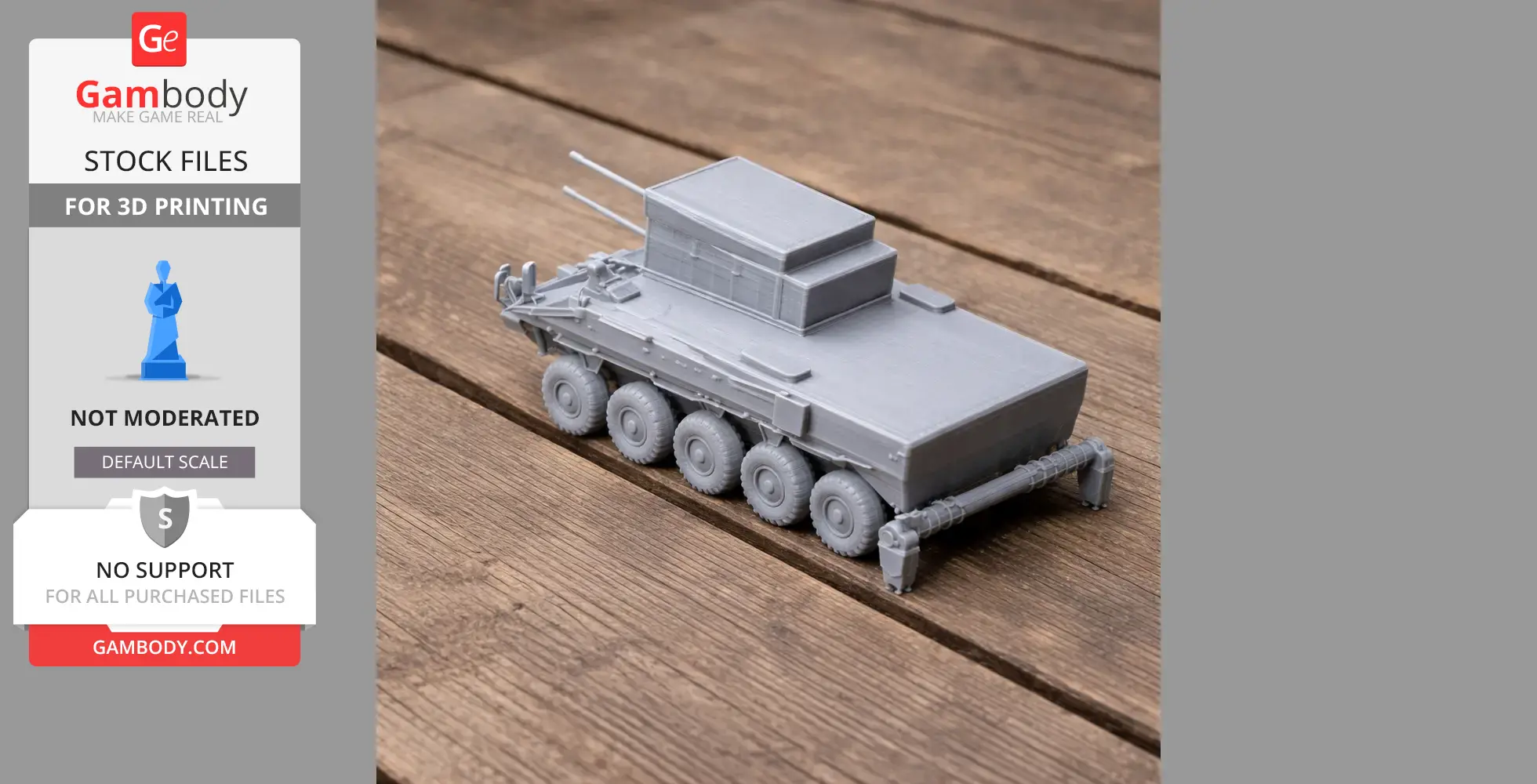 BTR-22 - Tank Model STL
