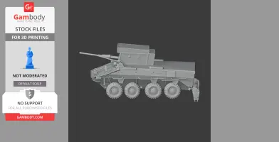BTR-22 - Tank Model STL