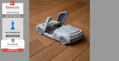Cadillac Cien - Scale Vehicle STL