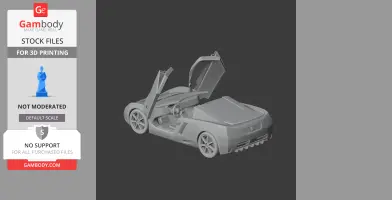 Cadillac Cien - Scale Vehicle STL