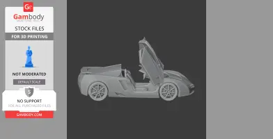 Cadillac Cien - Scale Vehicle STL