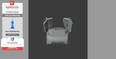 Cadillac Cien - Scale Vehicle STL