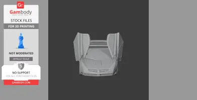 Cadillac Cien - Scale Vehicle STL