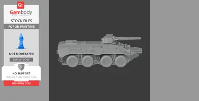 BTR-3 - Tank Model STL