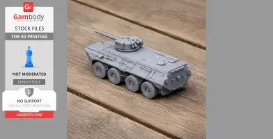 BTR-3 - Tank Model STL