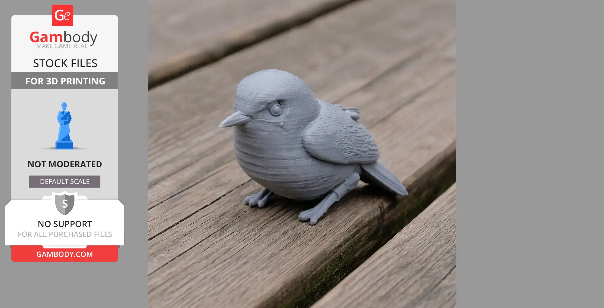 Archbold's newtonia - Prehistoric Animal STL