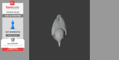 Archbold's newtonia - Prehistoric Animal STL