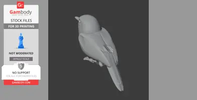 Archbold's newtonia - Prehistoric Animal STL