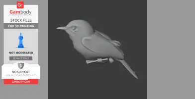 Archbold's newtonia - Prehistoric Animal STL