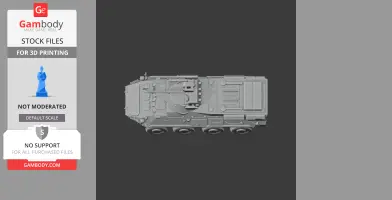BTR-3U - Tank Model STL