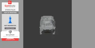 BTR-3U - Tank Model STL