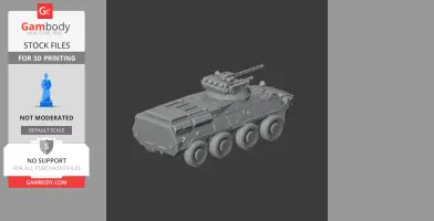 BTR-3U - Tank Model STL