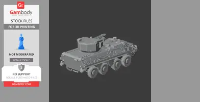 BTR-4 - Tank Model STL