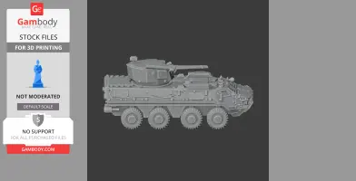 BTR-4 - Tank Model STL