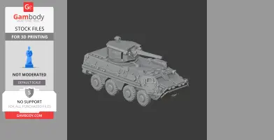 BTR-4 - Tank Model STL