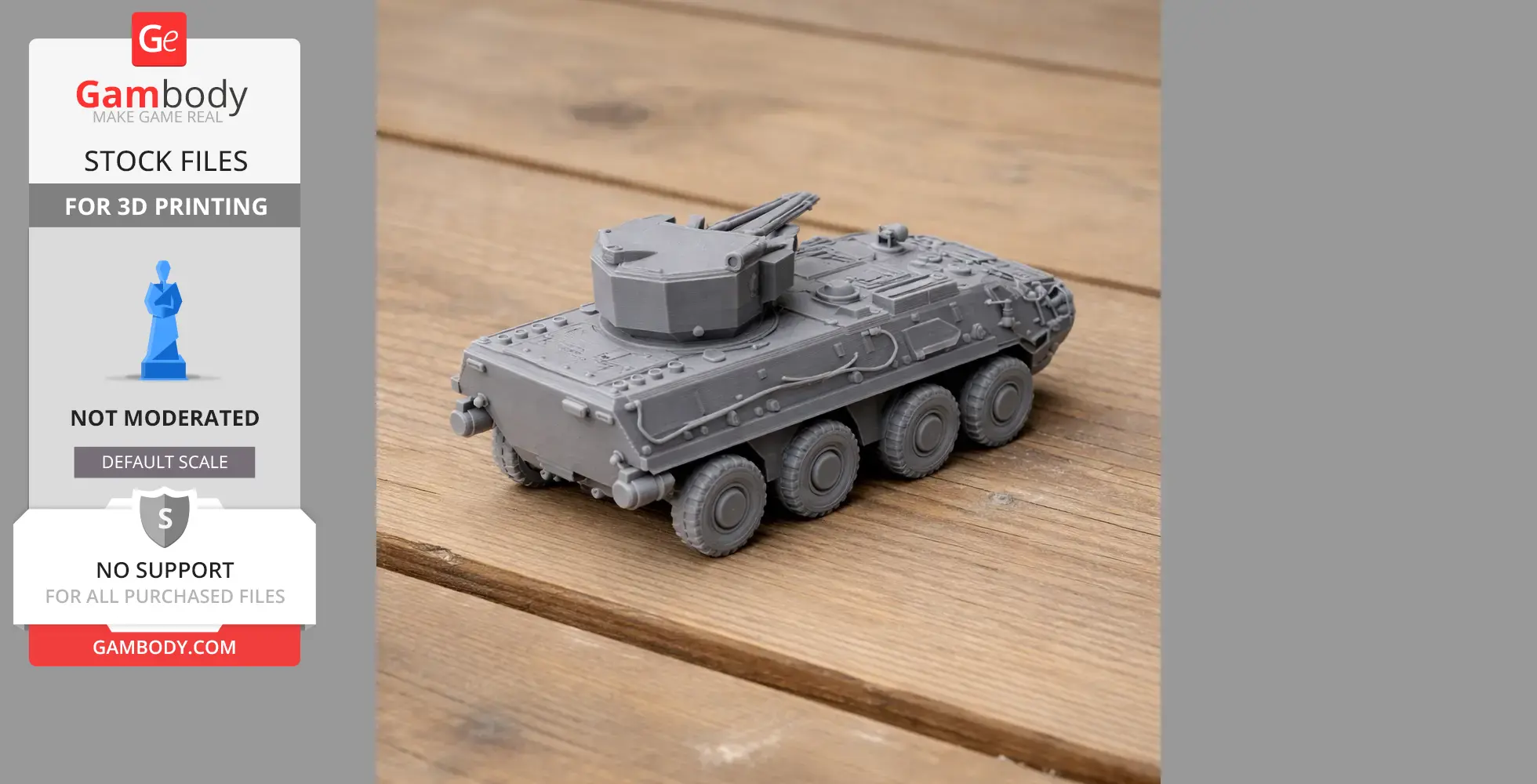 BTR-4 - Tank Model STL