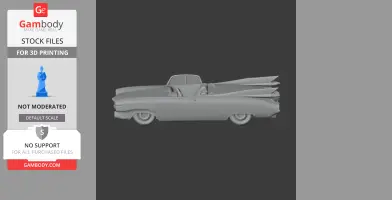 Cadillac Eldorado 1959 - Scale Vehicle STL
