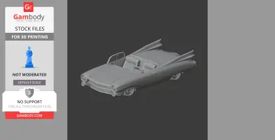 Cadillac Eldorado 1959 - Scale Vehicle STL