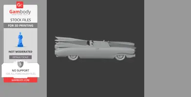 Cadillac Eldorado 1959 - Scale Vehicle STL