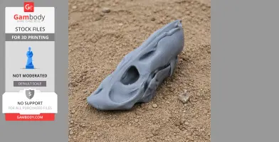 Inostrancevia Skull - Skull Replica STL