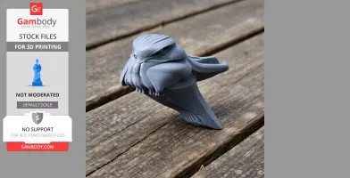 Archbold's nightjar - Prehistoric Animal STL