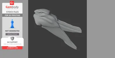 Archbold's nightjar - Prehistoric Animal STL