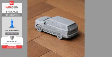 Cadillac Escalade - Scale Vehicle STL