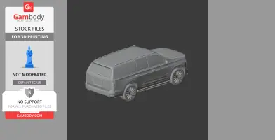Cadillac Escalade - Scale Vehicle STL