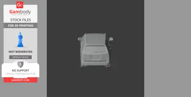 Cadillac Escalade - Scale Vehicle STL