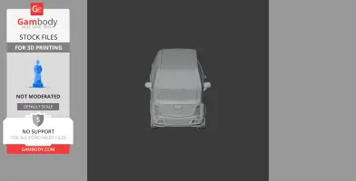 Cadillac Escalade - Scale Vehicle STL