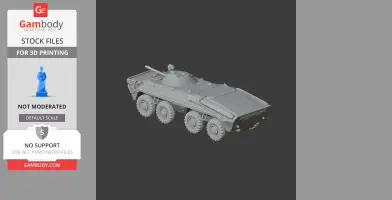 BTR-7 - Tank Model STL