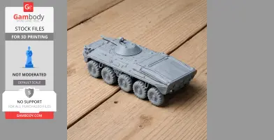 BTR-7 - Tank Model STL