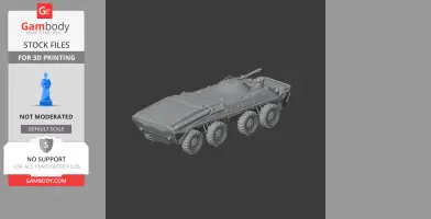 BTR-7 - Tank Model STL