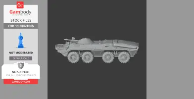 BTR-7 - Tank Model STL