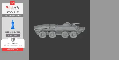 BTR-7 - Tank Model STL