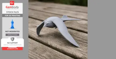Arctic Skua - Prehistoric Animal STL