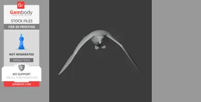 Arctic Skua - Prehistoric Animal STL