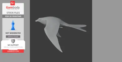Arctic Skua - Prehistoric Animal STL
