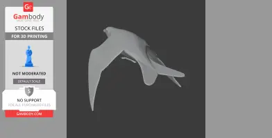 Arctic Skua - Prehistoric Animal STL