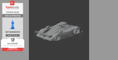 Cadillac Northstar LMP - Scale Vehicle STL