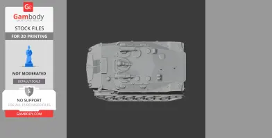 BTR-D - Tank Model STL