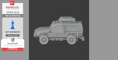 Bull (armored personnel carrier) - Tank Model STL