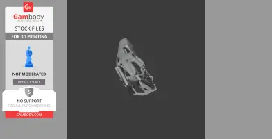 Mosasaurus Skull - Skull Replica STL